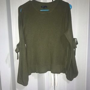 Open Shoulder/Arm Sweater